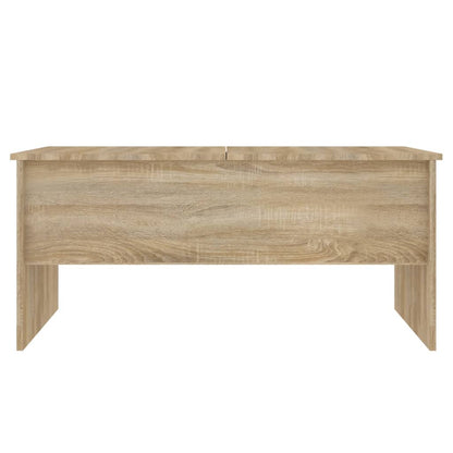 Mesa De Centro Madera Ingeniería 102X50,5X46,5 Cm