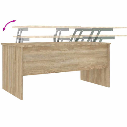 Mesa De Centro Madera Ingeniería 102X50,5X46,5 Cm