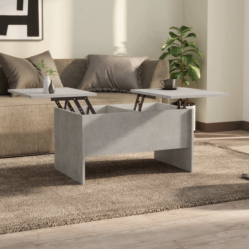 Mesa De Centro Madera Ingeniería 102X50,5X46,5 Cm