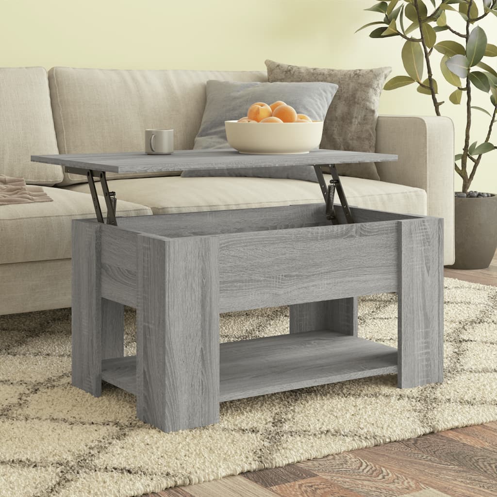 Mesa De Centro Madera De Ingeniería