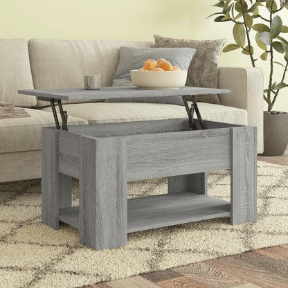 Mesa De Centro Madera De Ingeniería