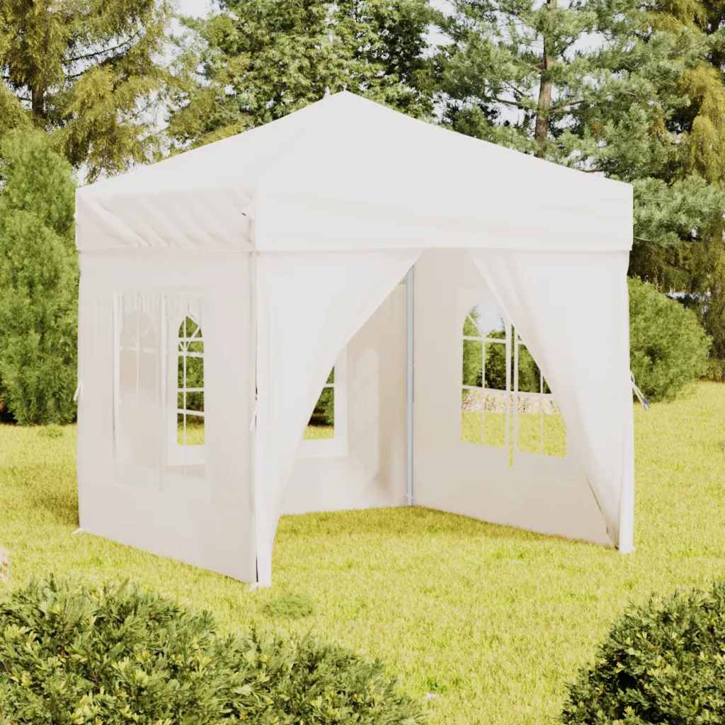 Carpa De Fiesta Plegable Con Paredes Laterales