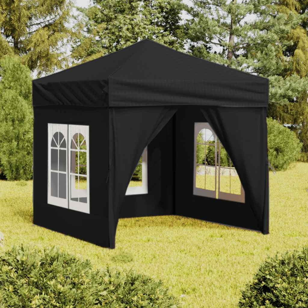 Carpa De Fiesta Plegable Con Paredes Laterales