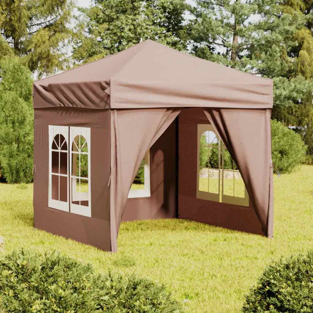 Carpa De Fiesta Plegable Con Paredes Laterales
