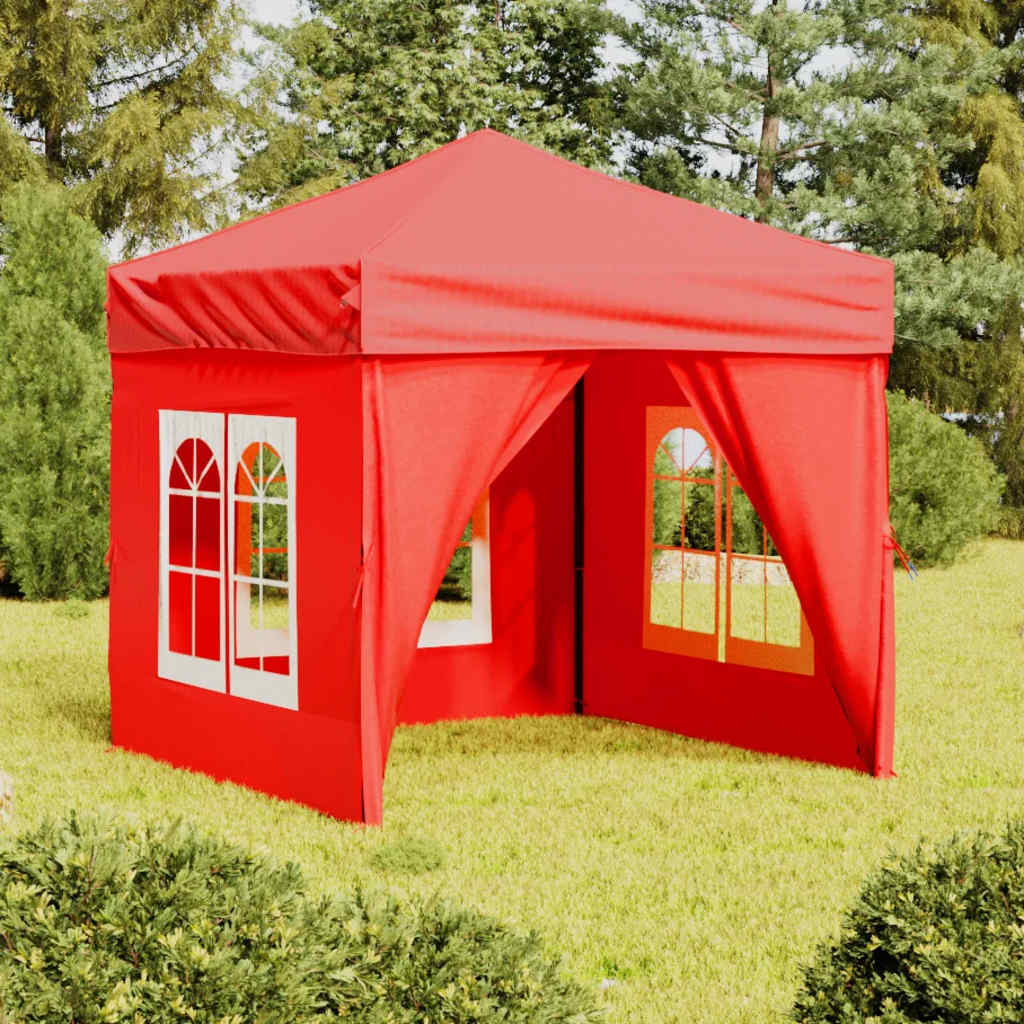 Carpa De Fiesta Plegable Con Paredes Laterales
