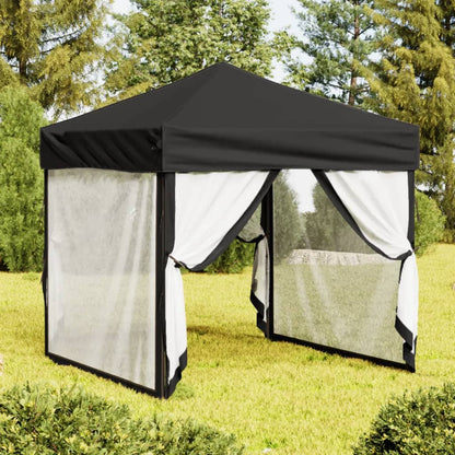 Carpa Para Fiestas Plegable Con Paredes Gris
