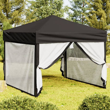 Carpa Para Fiestas Plegable Con Paredes Gris