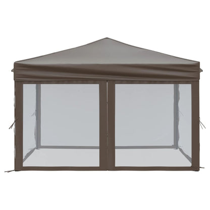 Carpa Para Fiestas Plegable Con Paredes Gris