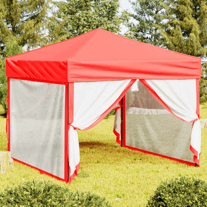 Carpa Para Fiestas Plegable Con Paredes Gris