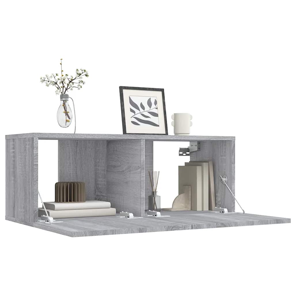 Mueble Para Tv Madera De Ingeniería 80X30X30 Cm