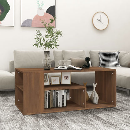 Mesa De Centro Madera Contrachapada 100X50X40 Cm