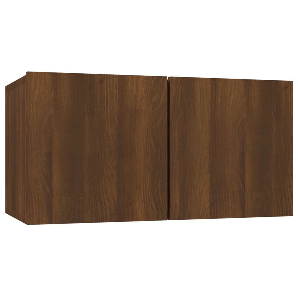 Mueble Tv Colgante Madera Contrachapada 60X30X30Cm