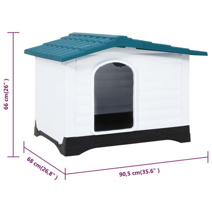 Caseta Para Perros Polipropileno 90,5X68X66 Cm
