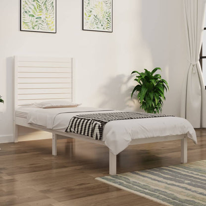 Cama Extralarga Sin Colchón Madera Maciza