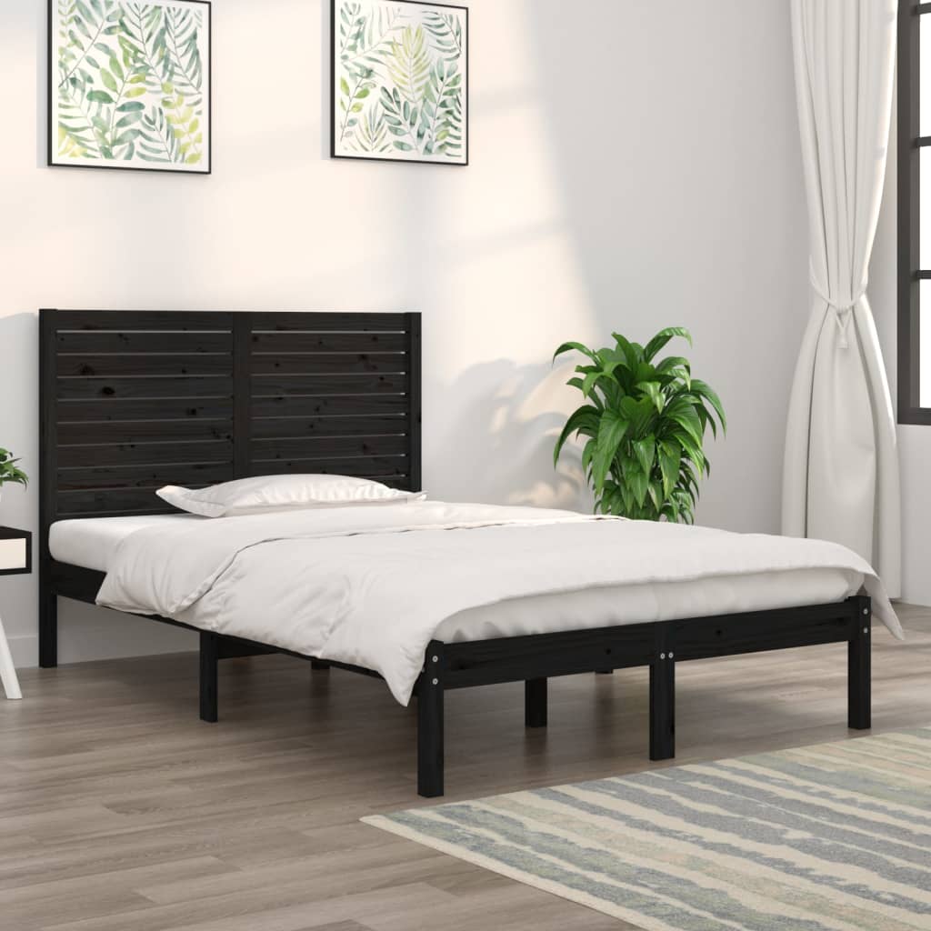 Cama Extralarga Sin Colchón Madera Maciza