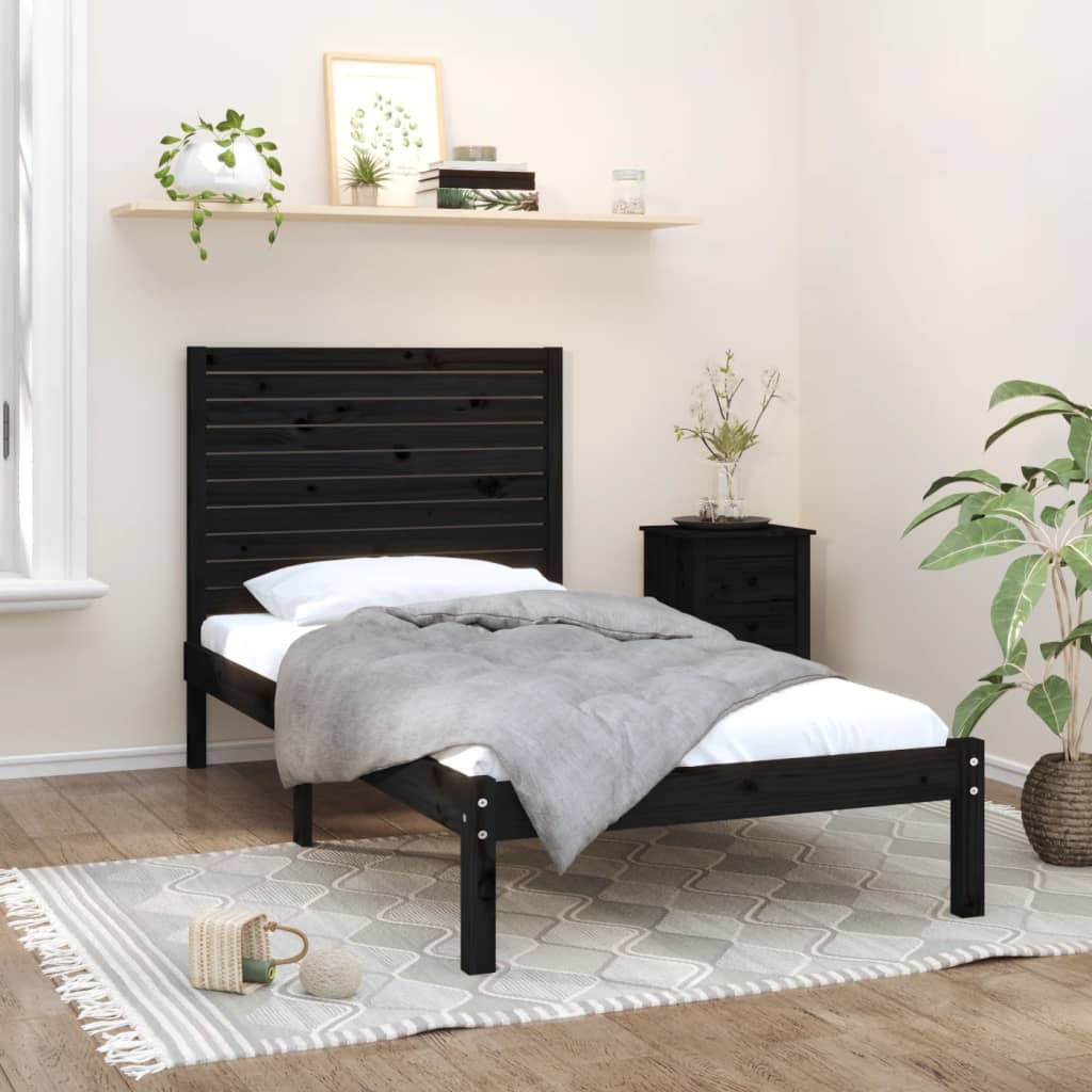 Cama Extralarga Sin Colchón Madera Maciza