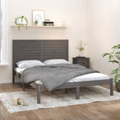 Cama Extralarga Sin Colchón Madera Maciza