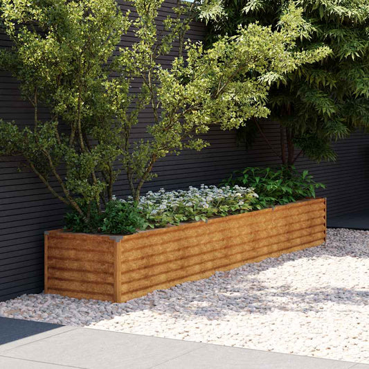 Jardinera Elevada De Acero Corten