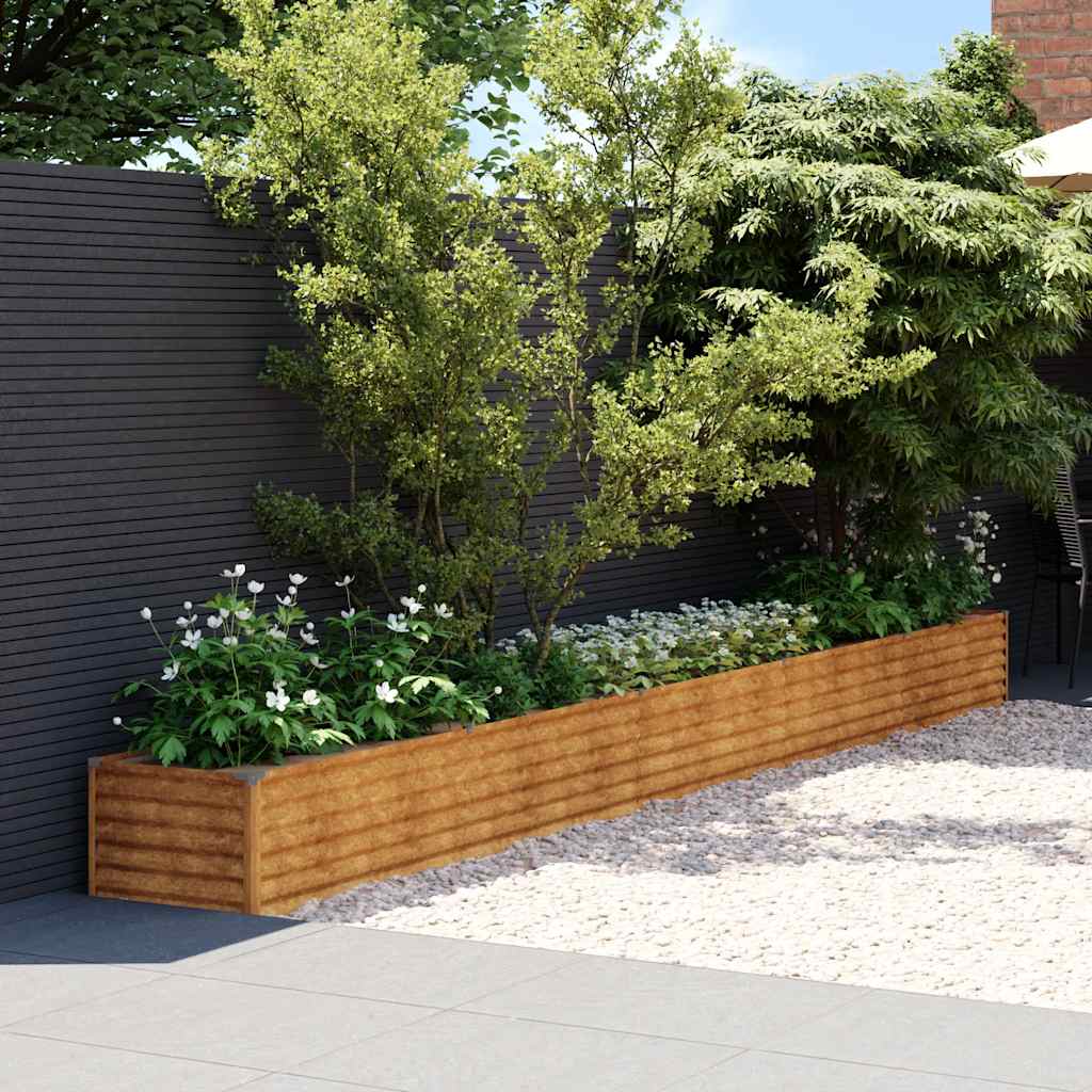 Jardinera Elevada Acero Corten
