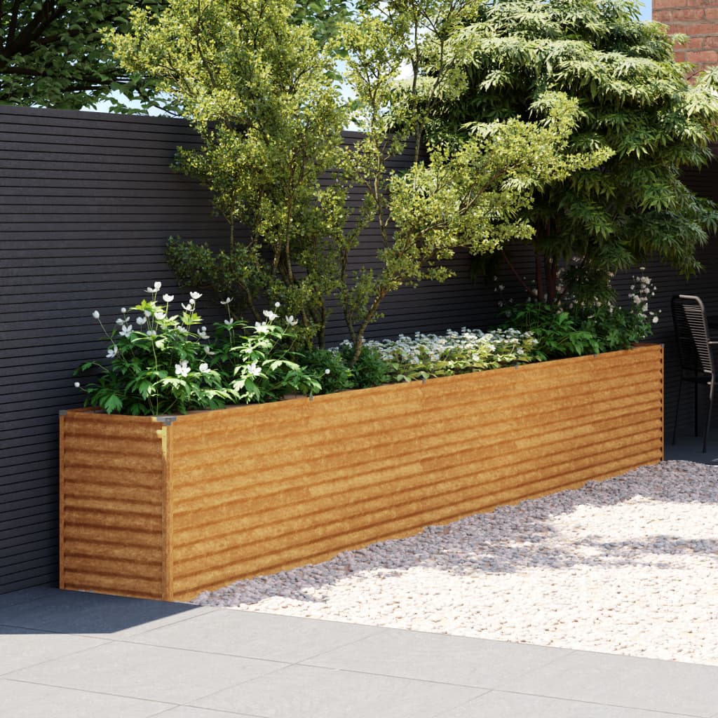 Jardinera Elevada Acero Corten