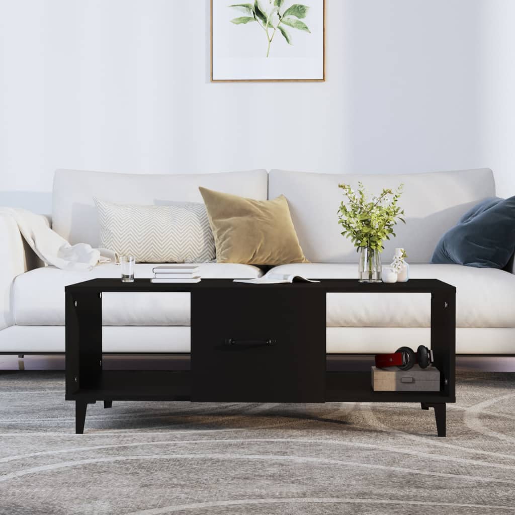 Mesa De Centro Madera Contrachapada 102X50X40 Cm