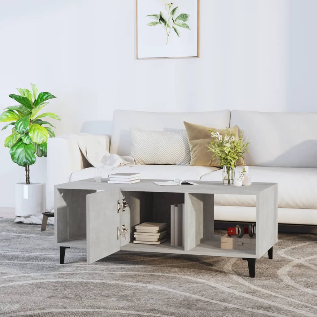 Mesa De Centro Madera Contrachapada 102X50X40 Cm