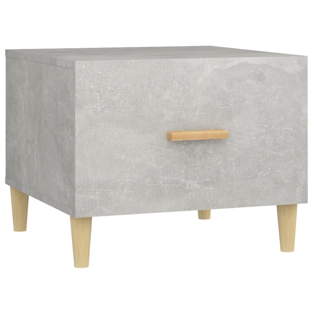 Mesa De Centro 2 Uds Madera Ingeniería 50X50X40Cm