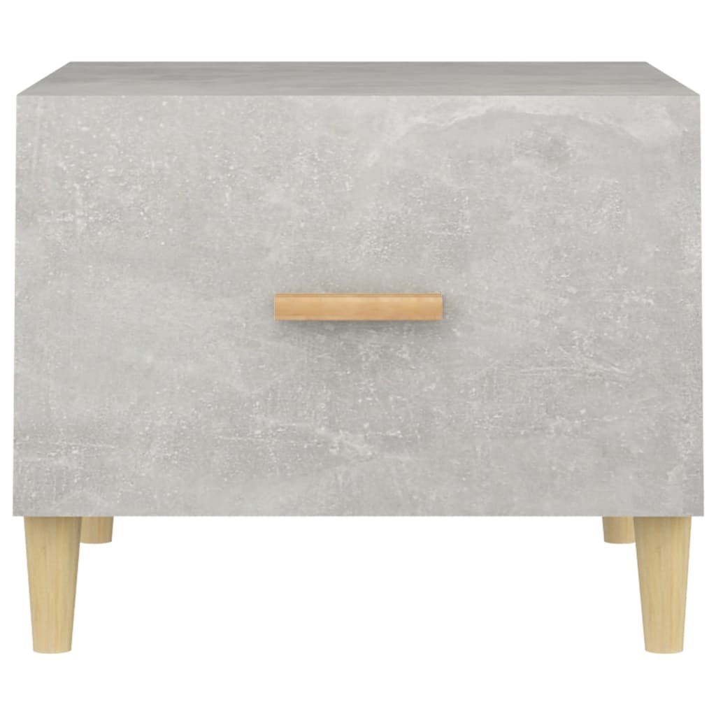 Mesa De Centro 2 Uds Madera Ingeniería 50X50X40Cm