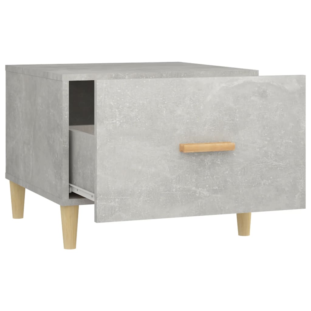 Mesa De Centro 2 Uds Madera Ingeniería 50X50X40Cm