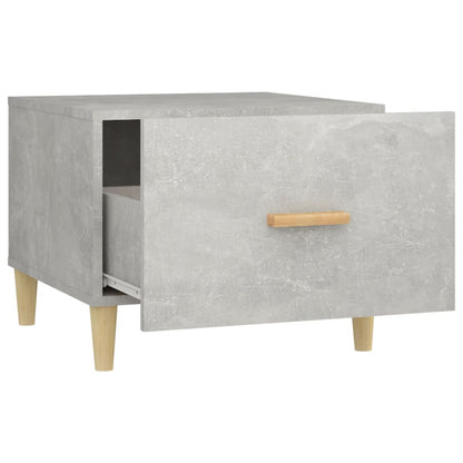 Mesa De Centro 2 Uds Madera Ingeniería 50X50X40Cm