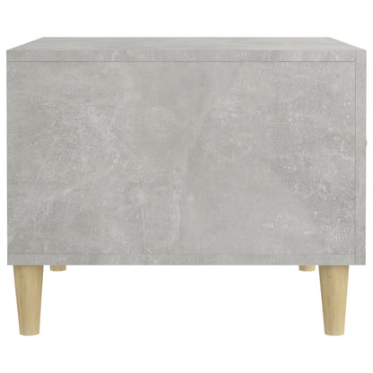 Mesa De Centro 2 Uds Madera Ingeniería 50X50X40Cm