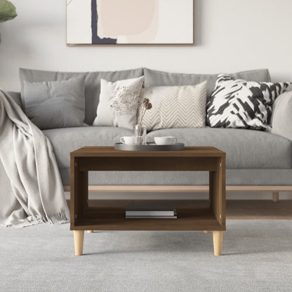 Mesa De Centro Madera Contrachapada 60X50X40 Cm
