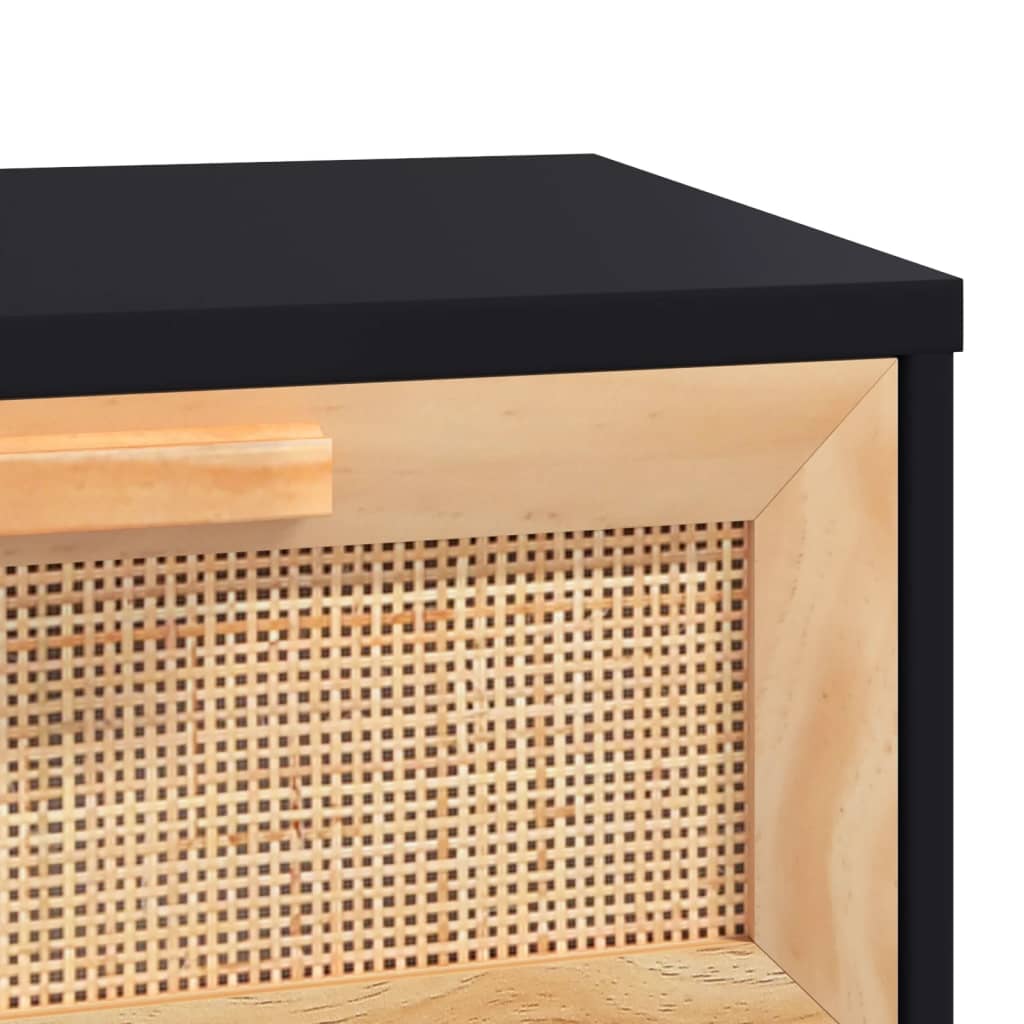 Mesa De Centro Madera Contrachapada Y De Pino 80X40X30 Cm