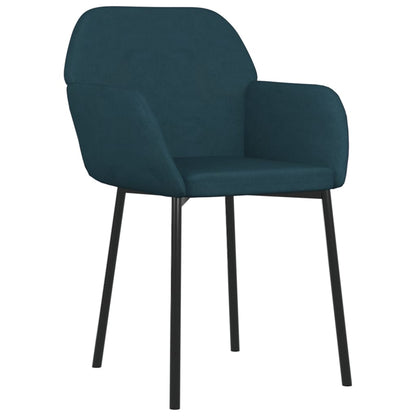 Sillas De Comedor 2 Unidades Terciopelo