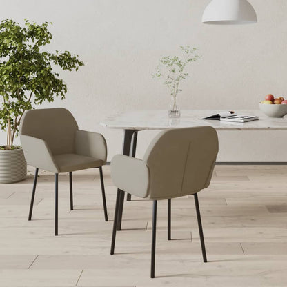 Sillas De Comedor 2 Unidades Terciopelo