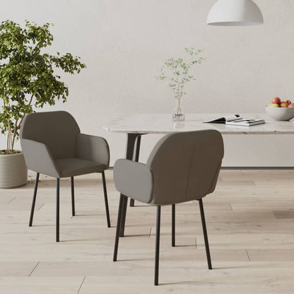 Sillas De Comedor 2 Unidades Terciopelo