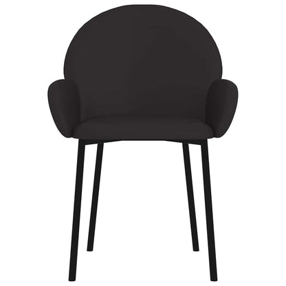 Sillas De Comedor 2 Unidades Cuero Sintético