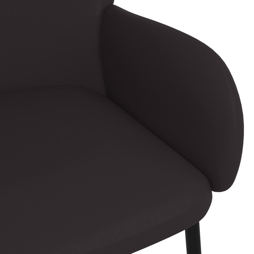 Sillas De Comedor 2 Unidades Cuero Sintético