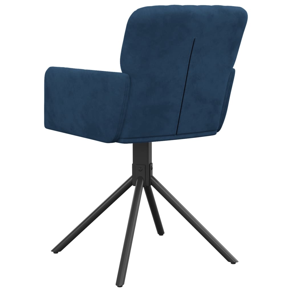 Sillas De Comedor Giratorias 2 Uds Terciopelo