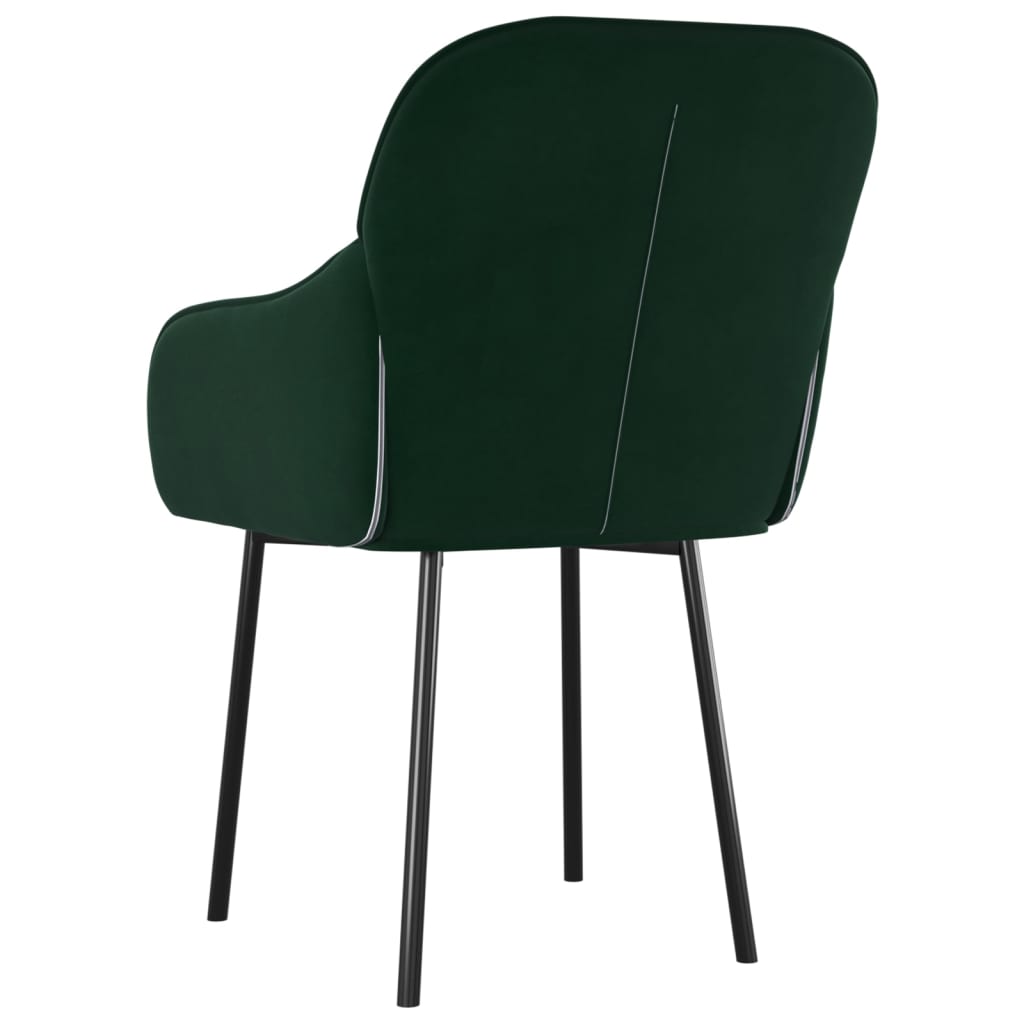 Sillas De Comedor 2 Unidades Terciopelo