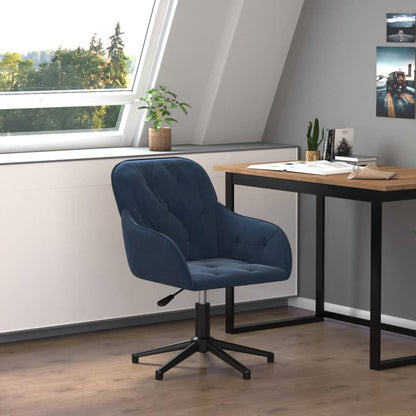 Silla De Oficina Giratoria De Terciopelo