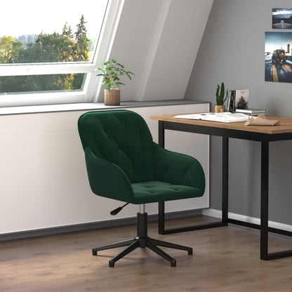 Silla De Oficina Giratoria De Terciopelo