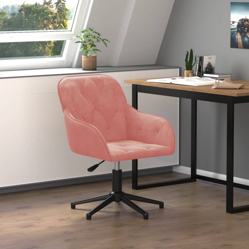 Silla De Oficina Giratoria De Terciopelo
