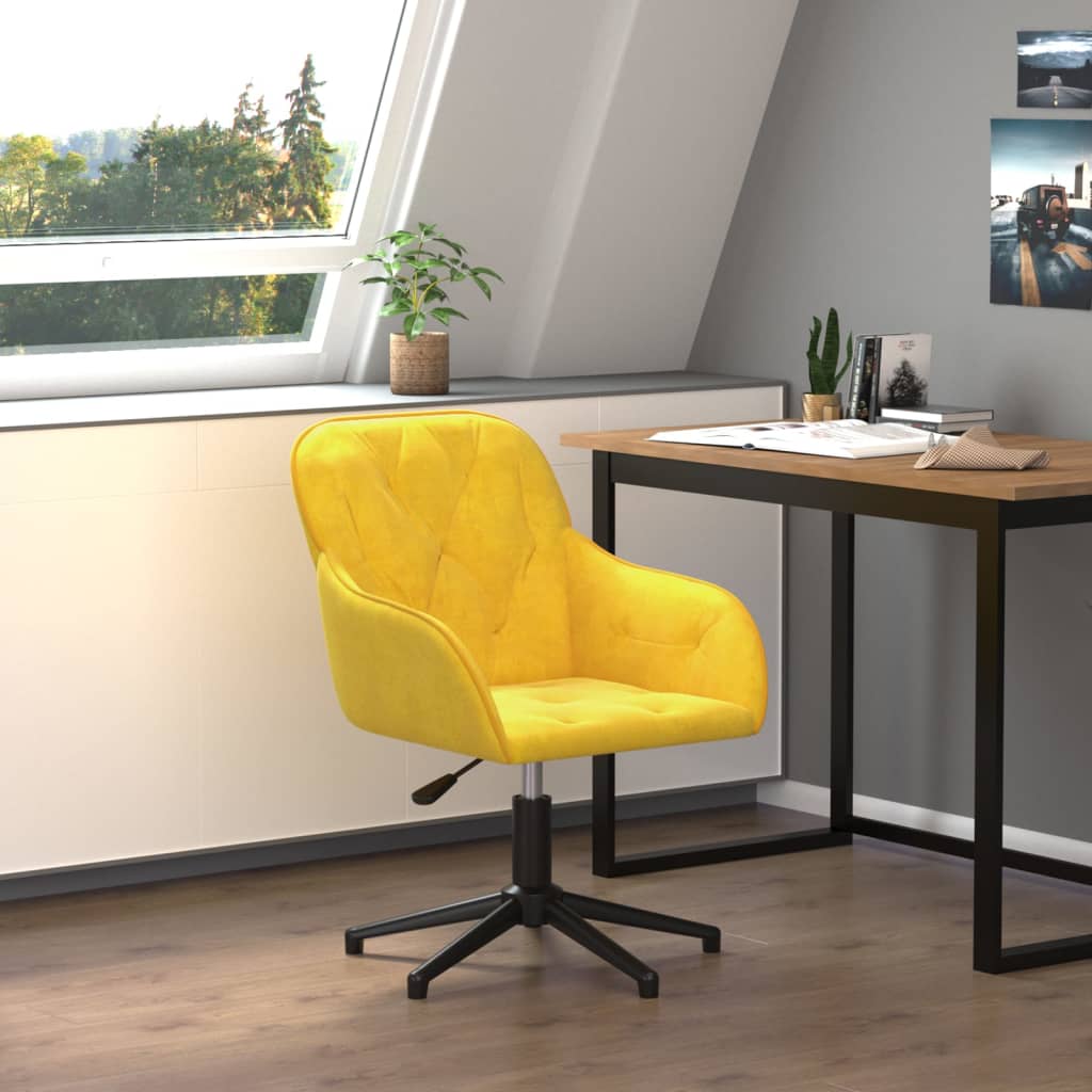 Silla De Oficina Giratoria De Terciopelo
