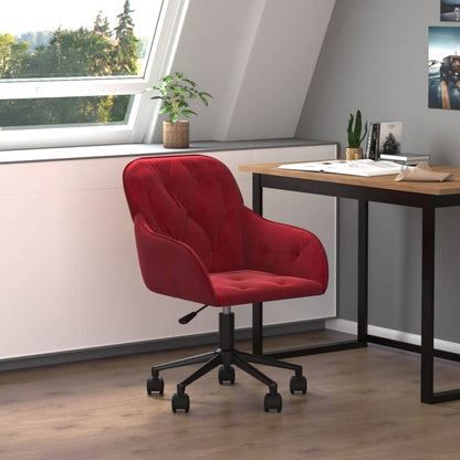 Silla De Oficina Giratoria De Terciopelo