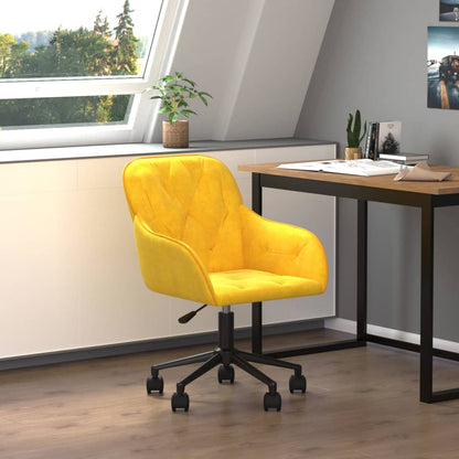 Silla De Oficina Giratoria De Terciopelo