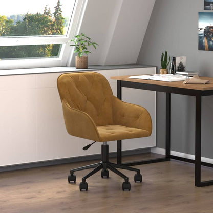 Silla De Oficina Giratoria De Terciopelo