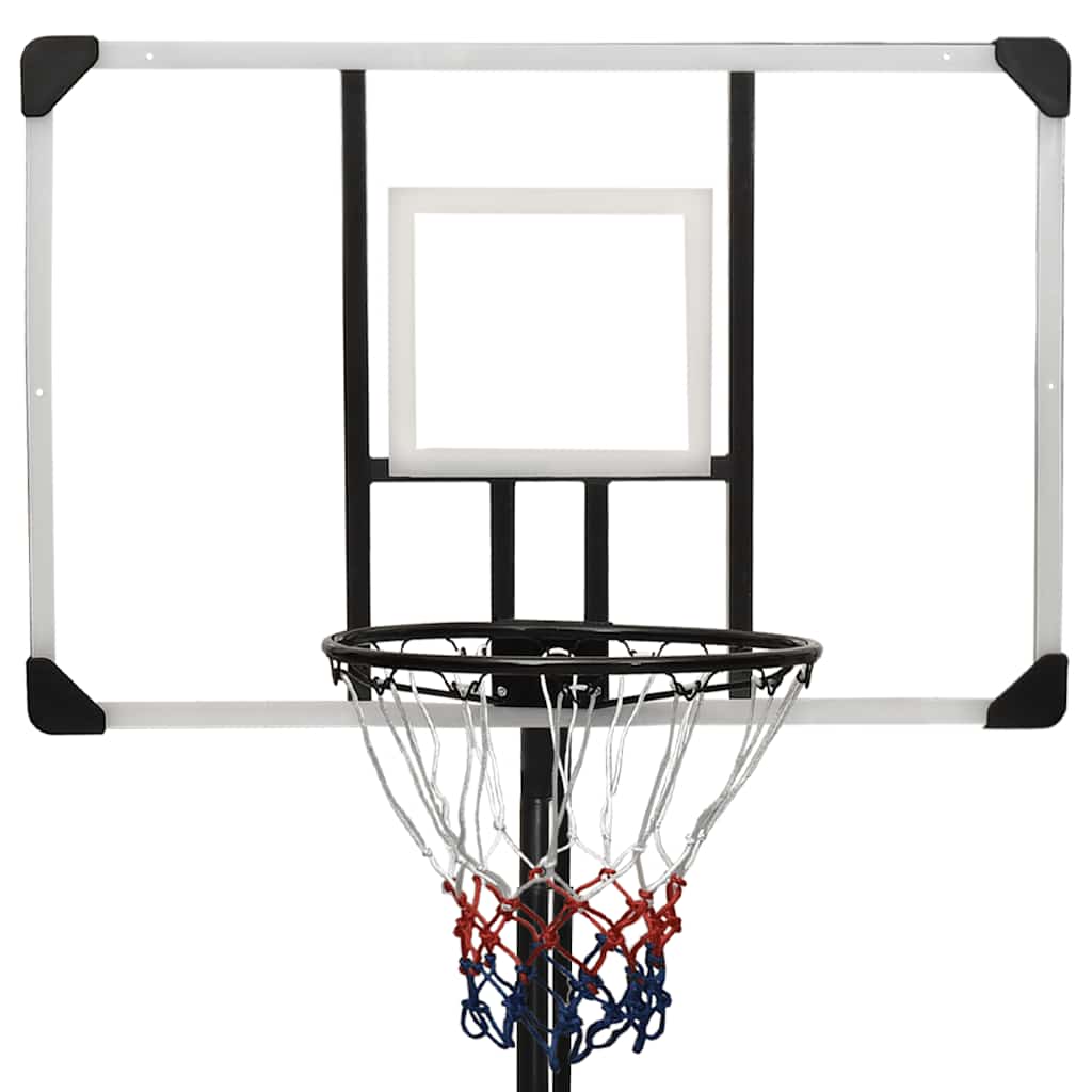 Canasta De Baloncesto Policarbonato Transparente 256-361 Cm