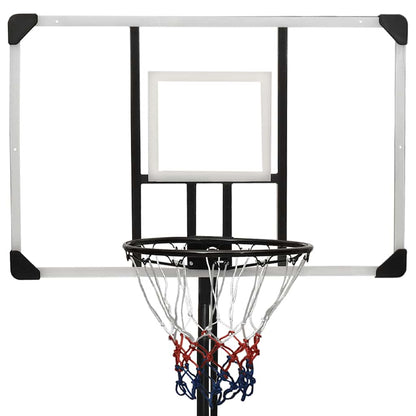 Canasta De Baloncesto Policarbonato Transparente 256-361 Cm
