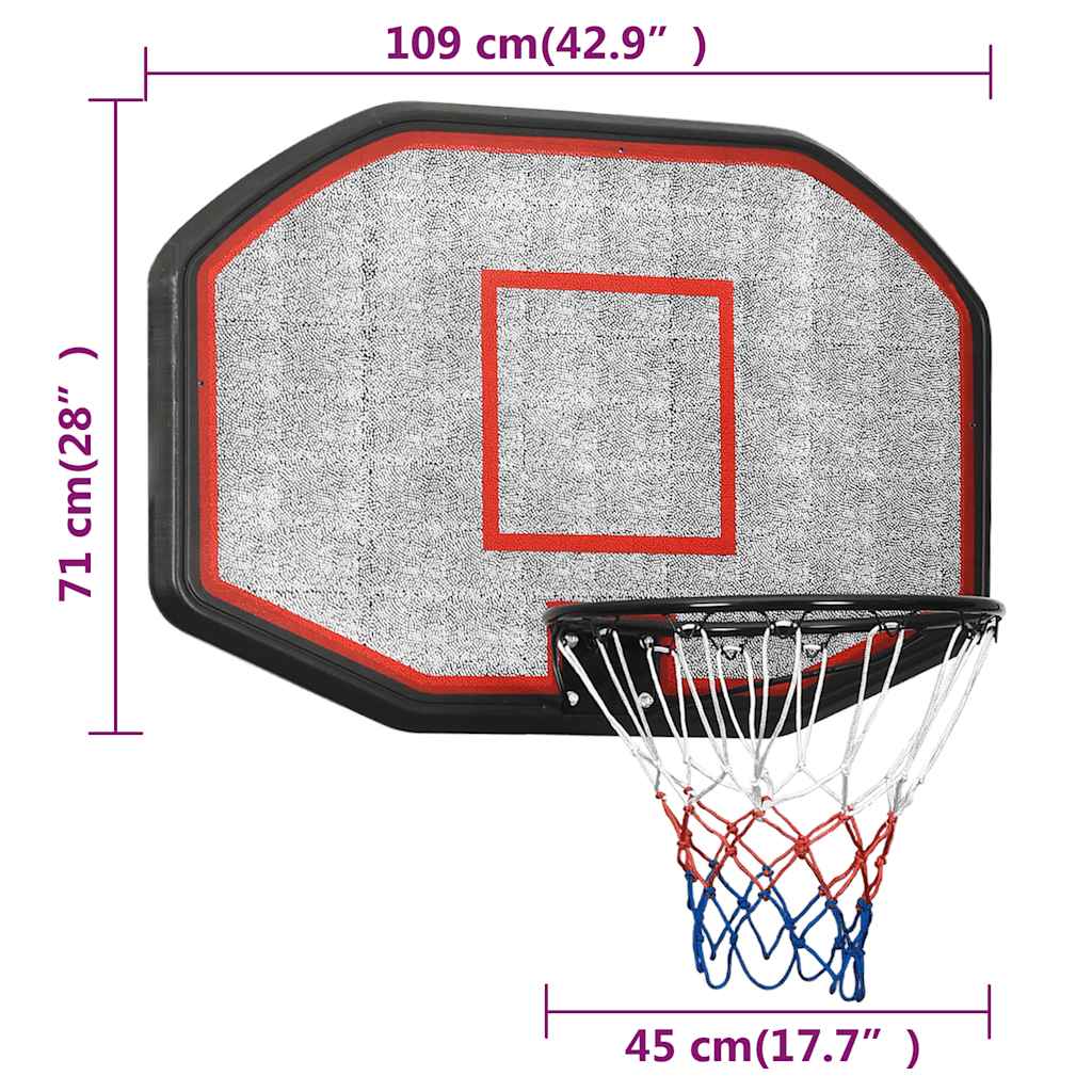 Tablero De Baloncesto Polietileno